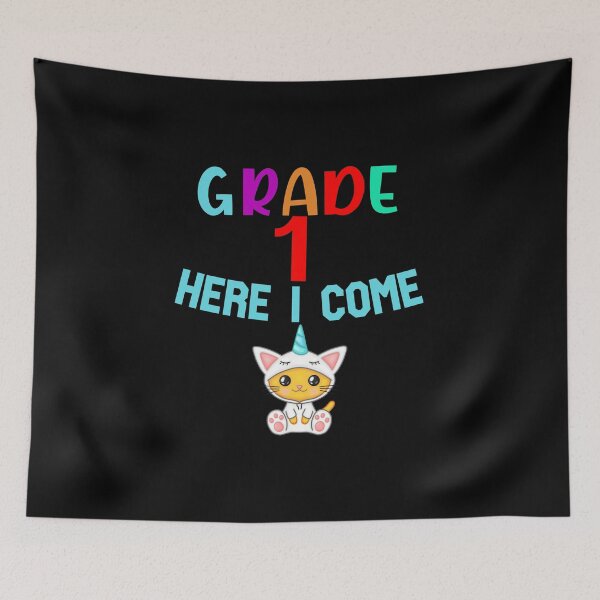 Item preview, Hello 1th Grade-Grade 1 Here I Come-Back to School 1TH Graders designed and sold by DiensDesign.