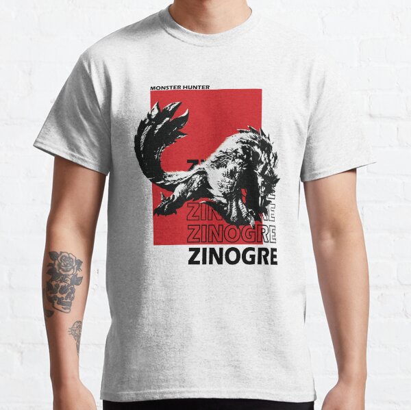 Aperçu de l'œuvre Zinogre noir et blanc créée et vendue par monsterart-.