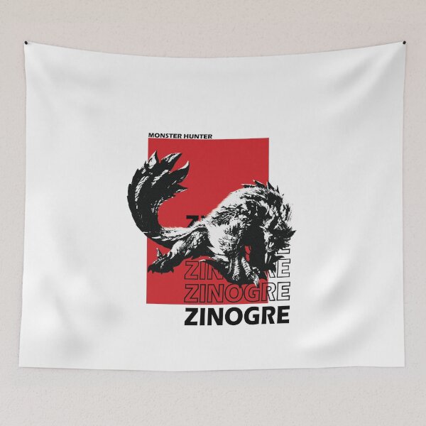 Item preview,  Black And White Zinogre designed and sold by monsterart-.