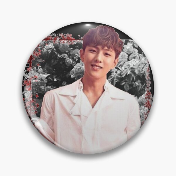 Item preview, Kim Donghyuk iKON DK Korean Kpop Floral Design designed and sold by Piosenka Art.