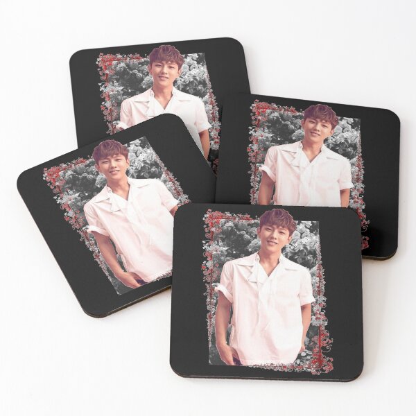Item preview, Kim Donghyuk iKON DK Korean Kpop Floral Design designed and sold by Piosenka Art.