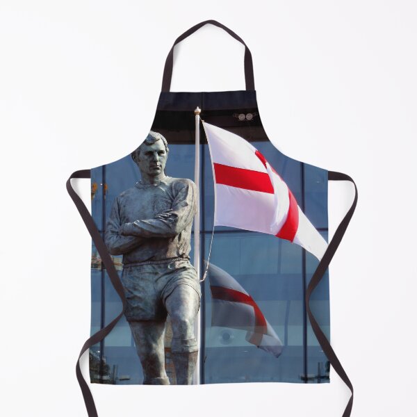 Item preview, Bobby Moore Statue England Flag Wembley Stadium designed and sold by AndyEvansPhotos.