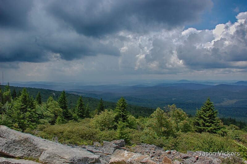 "Spruce knob,West Virginia" by Jason Vickers Redbubble