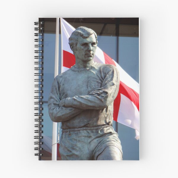 Item preview, Bobby Moore Statue England Flag Wembley Stadium designed and sold by AndyEvansPhotos.