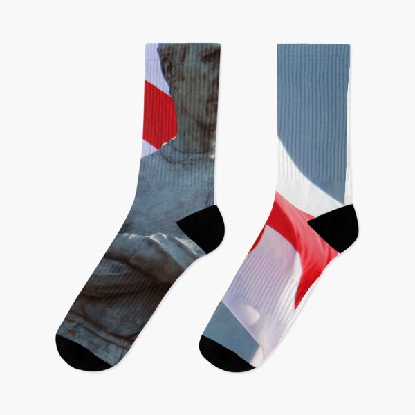 Item preview, Bobby Moore Statue England Flag Wembley Stadium designed and sold by AndyEvansPhotos.