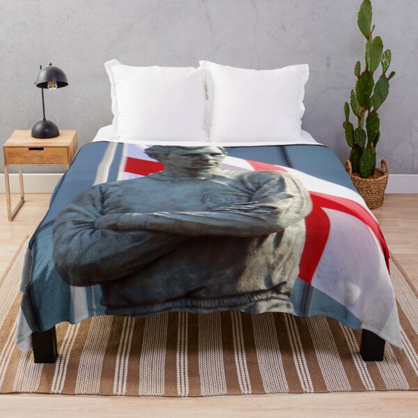Item preview, Bobby Moore Statue England Flag Wembley Stadium designed and sold by AndyEvansPhotos.
