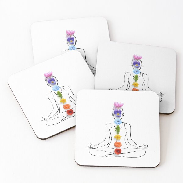Artikelvorschau, Die sieben Chakren, die 7 Chakren Blumenkarte entworfen und verkauft von helloinnerbeing.