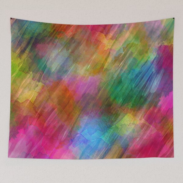 Item preview, Abstract Watercolor Design,Digital painted abstract design,Colorful texture.Fractal art.Abstract Geometric Background designed and sold by oyonni design.
