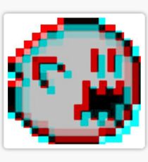 3D BOO Sticker