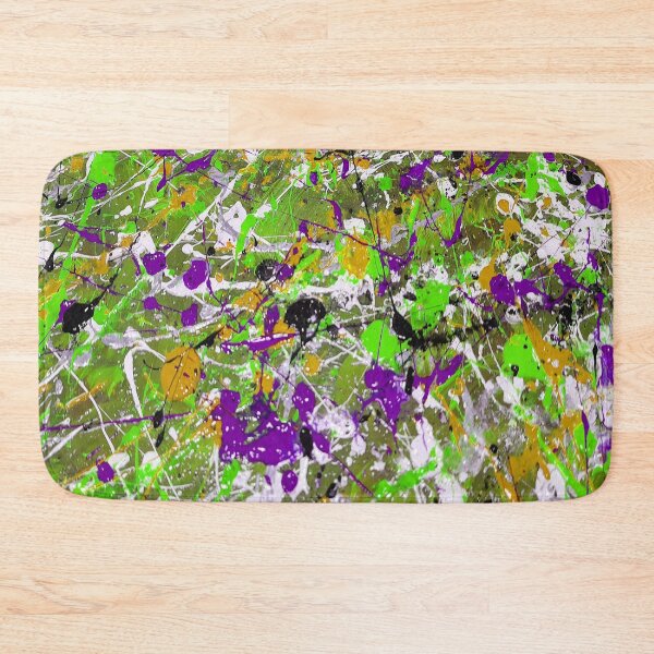 Item preview, Abstract Action Spatter Painting Jackson Pollard style  designed and sold by Neilchurcherart.