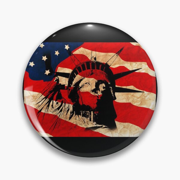 Item preview, USA flag and Liberty Statue designed and sold by ilmagatPSCS2.