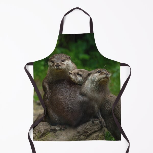 Item preview, Three Otters Cuddling Up designed and sold by rawshutterbug.