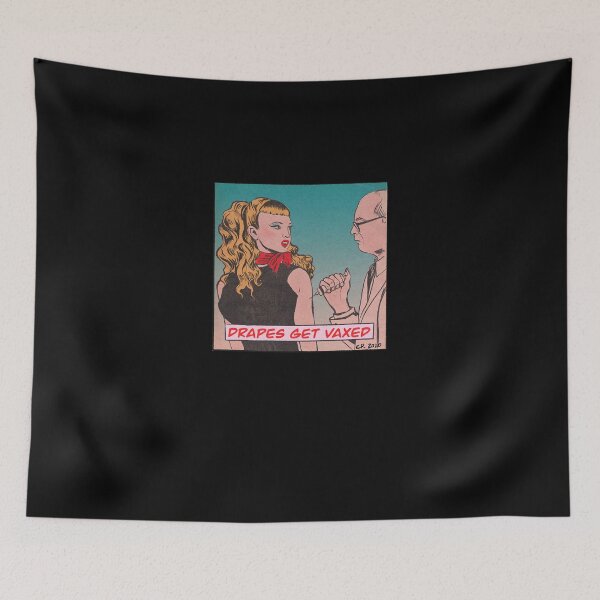 Item preview, Drapes Get Vaxed! designed and sold by FaceIronin.