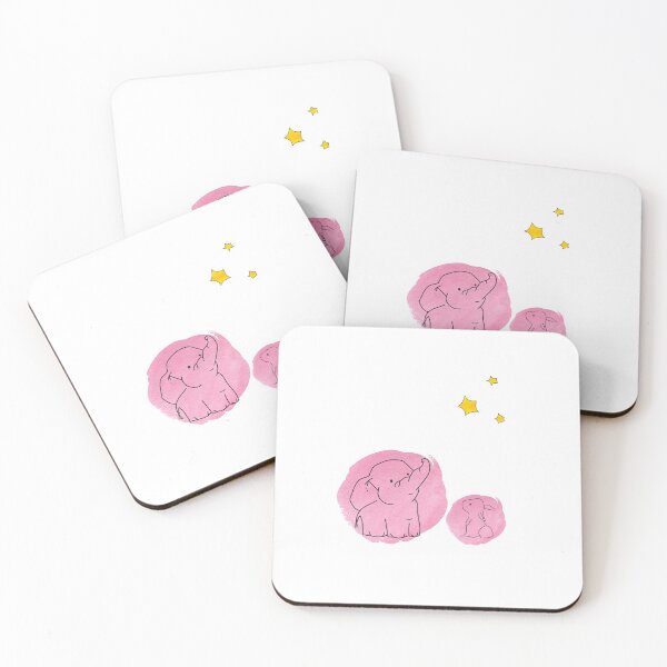Item preview, elephant & star designed and sold by ClusterOneArt.