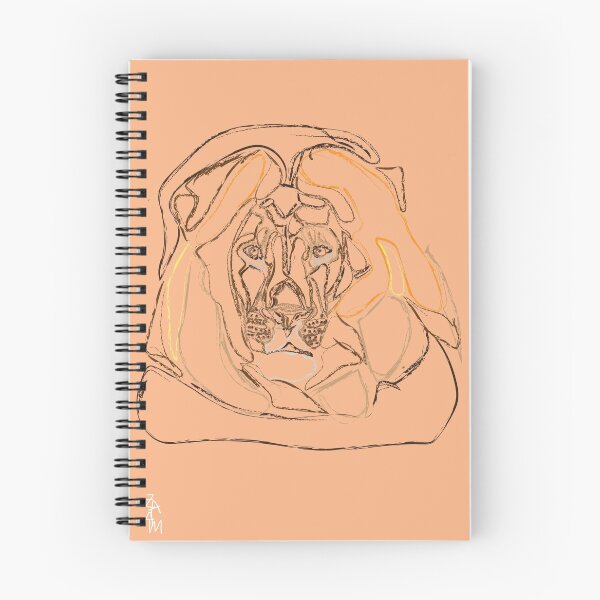 Item preview, Lion, simple, digital sketch, feather pencil tool designed and sold by Univ21.