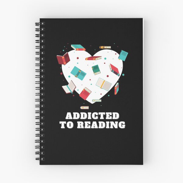 Item preview, Addicted to reading  designed and sold by ClickATee Store .