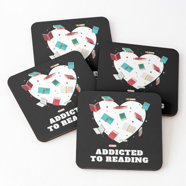Item preview, Addicted to reading  designed and sold by ClickATee Store .