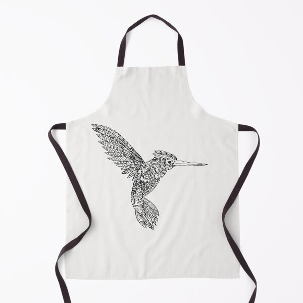 Item preview, Hummingbird Mandala zentangle art designed and sold by WaveOcean123.