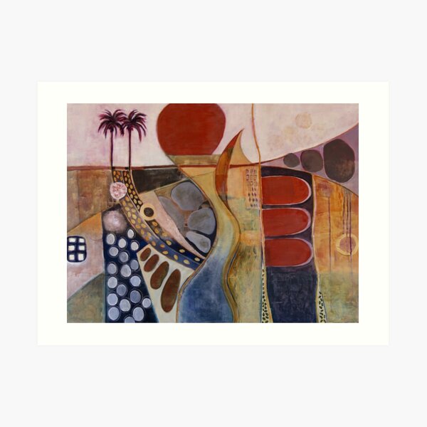 Moroccan Sunset Art Print