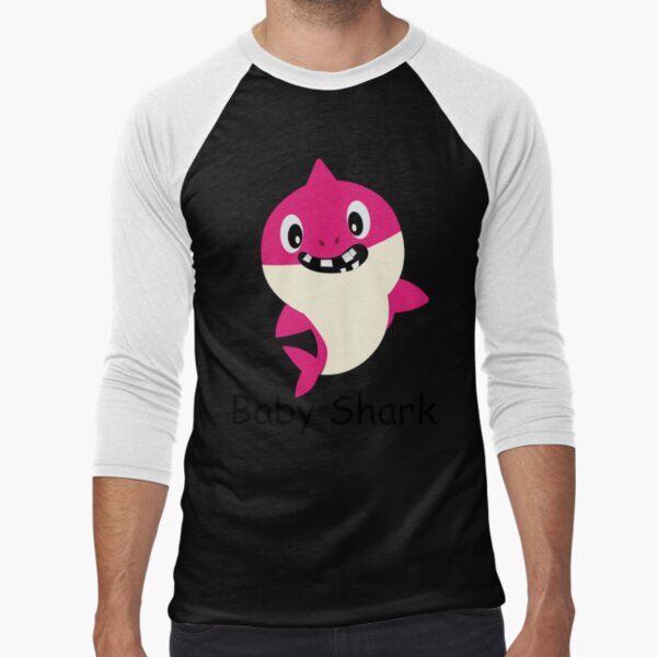 Baby Shark Cartoon Pink Cute Character with a winning Smile Great Kids  Gift Poster for Sale by anarchasm