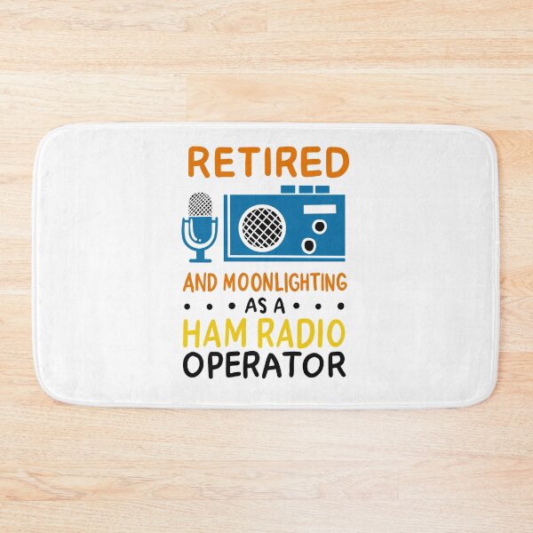 Item preview, Retired Ham Radio Operator Retired Moonlighting designed and sold by tarek25.