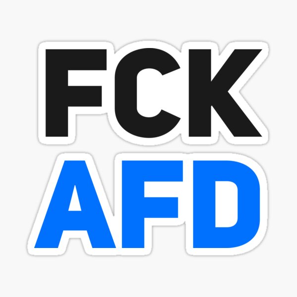 Sticker: Afd | Redbubble