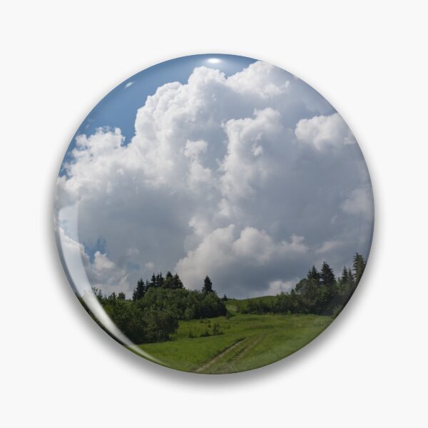Item preview, God Rays and Cottonwool Cloudbanks - Summertime Mountaintop Meadow Road designed and sold by Georgia Mizuleva.