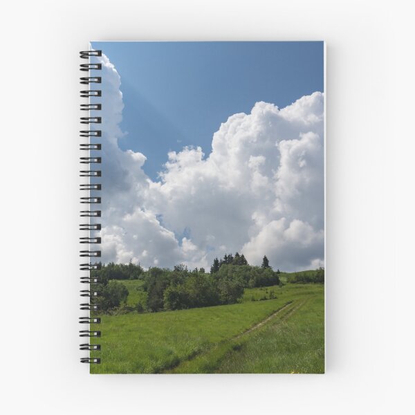 Item preview, God Rays and Cottonwool Cloudbanks - Summertime Mountaintop Meadow Road designed and sold by Georgia Mizuleva.