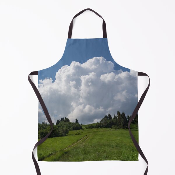 Item preview, God Rays and Cottonwool Cloudbanks - Summertime Mountaintop Meadow Road designed and sold by Georgia Mizuleva.