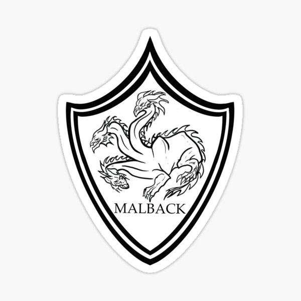 Malback House Sticker