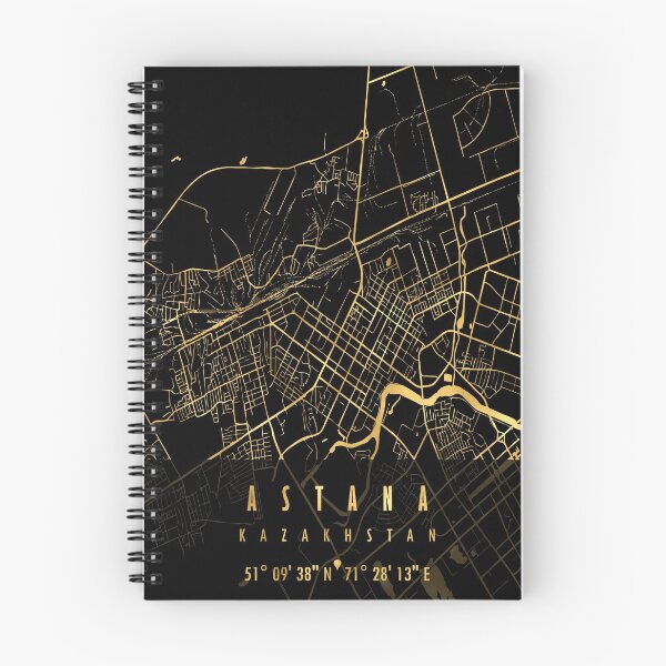 Item preview, Astana Map Kazakhstan designed and sold by hatimelhag.