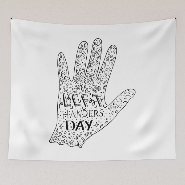 Item preview, International Left Handers Day designed and sold by Julia Faranchuk.