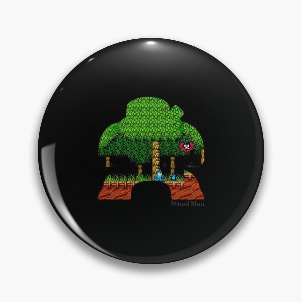 Item preview, Wood Man Silhouette - Mega Man 2  designed and sold by Slomski90.