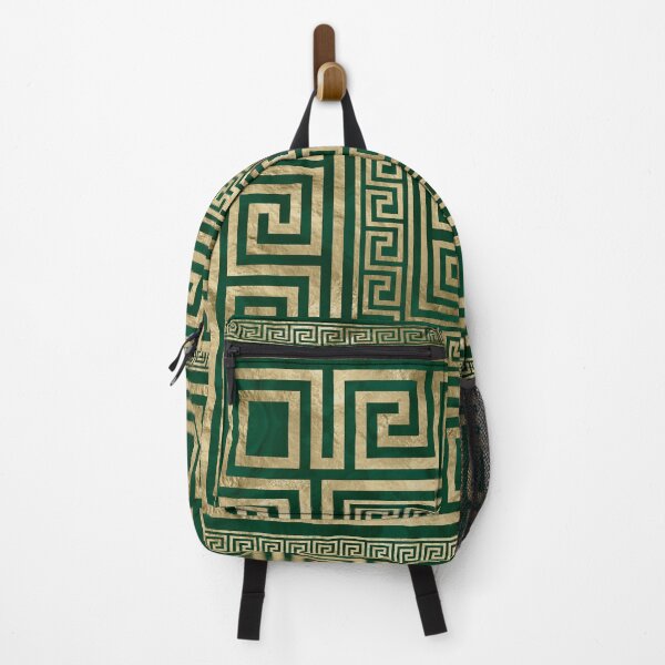 Item preview, Greek Key Ornament - Greek Meander - Malachite Green designed and sold by k9printart.