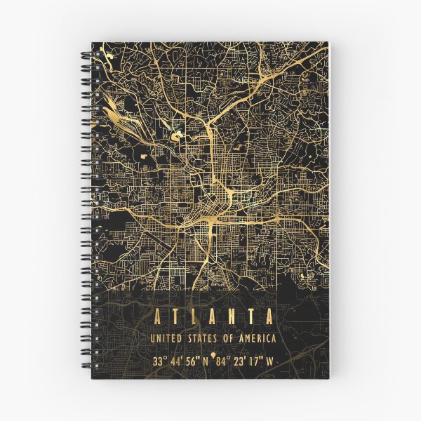 Item preview, Atlanta Map USA designed and sold by hatimelhag.