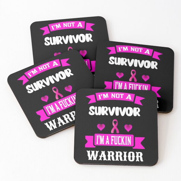 Item preview, Im not a survivor im a fuckin warrior designed and sold by pnkpopcorn.