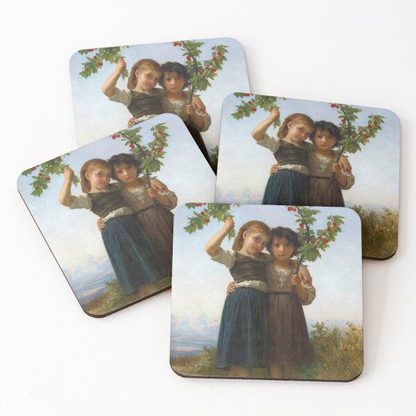 Item preview, The Cherry Branch by Bouguereau designed and sold by academic-art.
