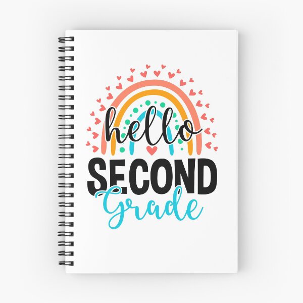 Item preview, Hello Second Grade designed and sold by WaveOcean123.