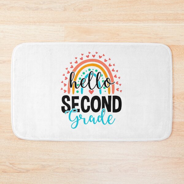 Item preview, Hello Second Grade designed and sold by WaveOcean123.