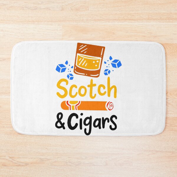 Item preview, Scotch Whiskey and Cigars Ice Glass Nice Drink designed and sold by tarek25.