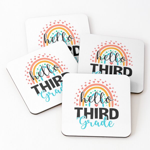 Item preview, Hello Third Grade designed and sold by WaveOcean123.