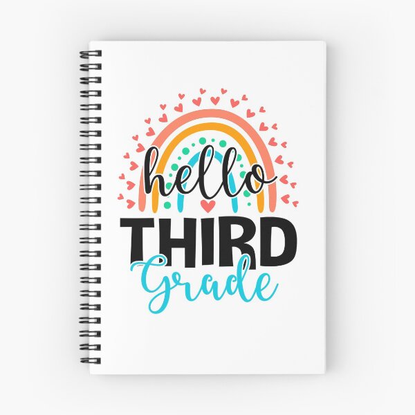Item preview, Hello Third Grade designed and sold by WaveOcean123.