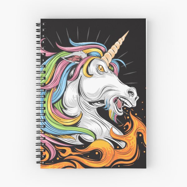Item preview, Angry Unicorn With Fire Flames designed and sold by EpicArtz.