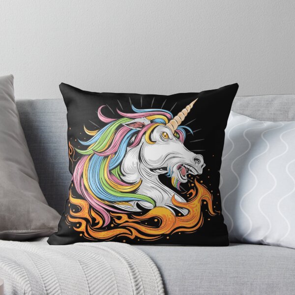 Item preview, Angry Unicorn With Fire Flames designed and sold by EpicArtz.