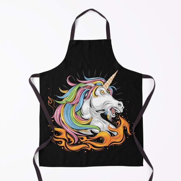 Item preview, Angry Unicorn With Fire Flames designed and sold by EpicArtz.