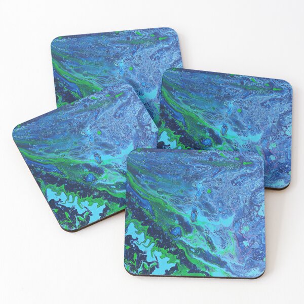 Item preview, Green Tide on the Reef designed and sold by ongarra.