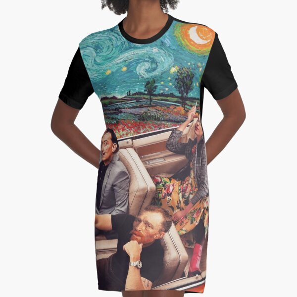 Once Upon a Time in art history Graphic T-Shirt Dress