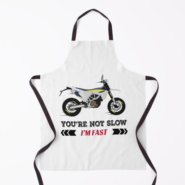 Item preview, Motorcycle Husqvarna 701 quote You're Not Slow I'm Fast designed and sold by WiredDesigns.