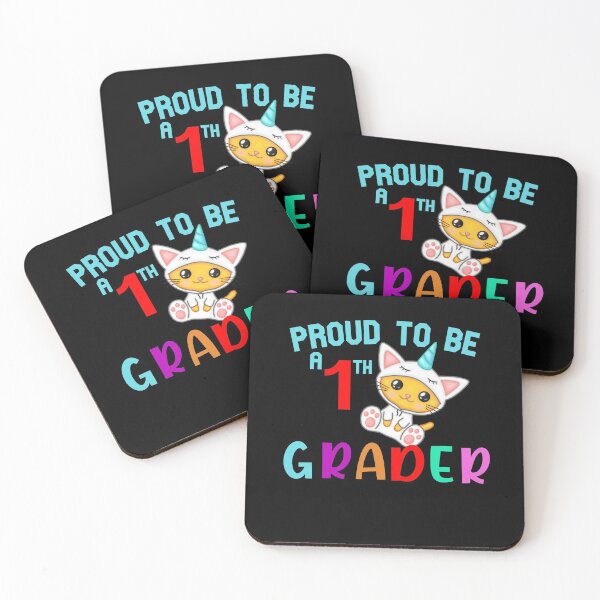 Item preview, Proud to be a 1th Grader-1th Grader-Grade 1 Here I Come designed and sold by DiensDesign.