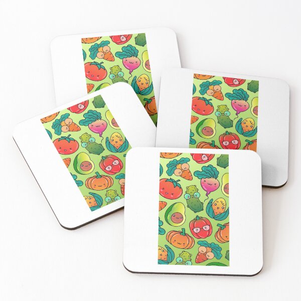 Item preview, Cute fruits vegetables Kawaii  designed and sold by TRIBExSPACE.